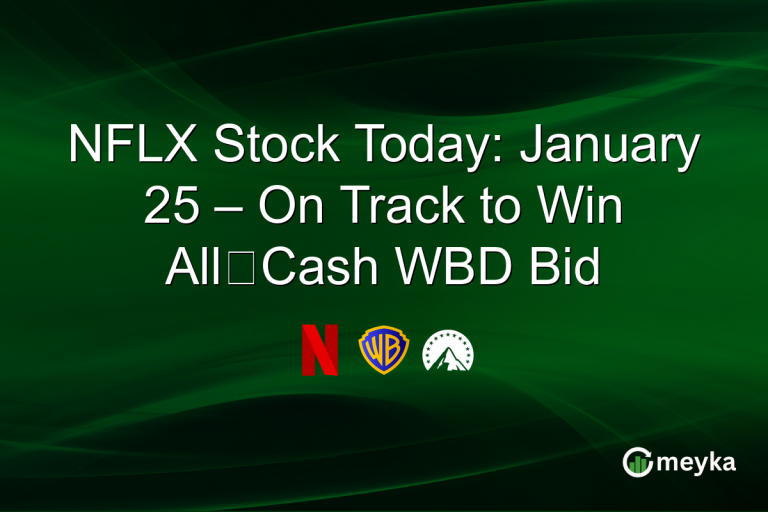 NFLX Stock Today: January 25 – On Track to Win All‑Cash WBD Bid