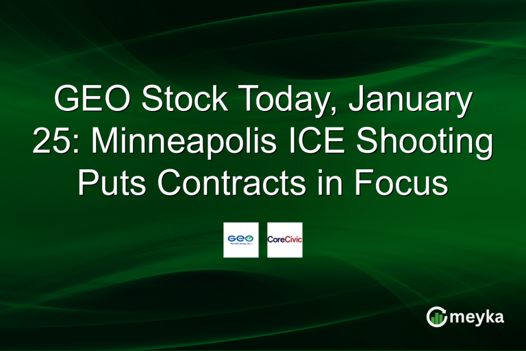 GEO Stock Today, January 25: Minneapolis ICE Shooting Puts Contracts in Focus