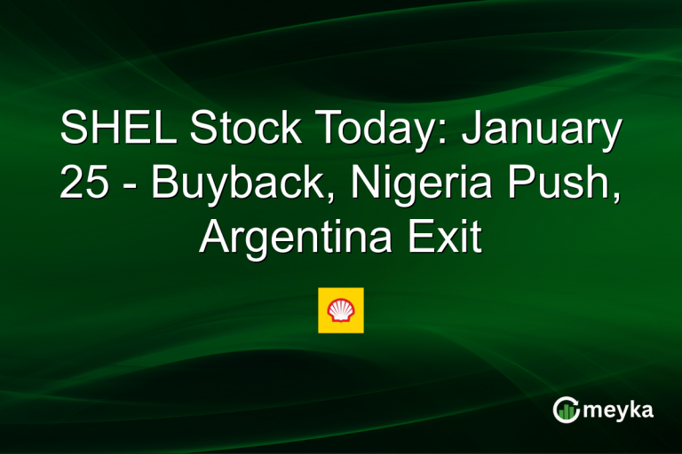SHEL Stock Today: January 25 - Buyback, Nigeria Push, Argentina Exit
