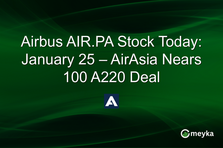 Airbus AIR.PA Stock Today: January 25 – AirAsia Nears 100 A220 Deal