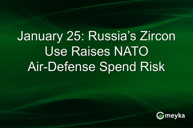 January 25: Russia’s Zircon Use Raises NATO Air-Defense Spend Risk