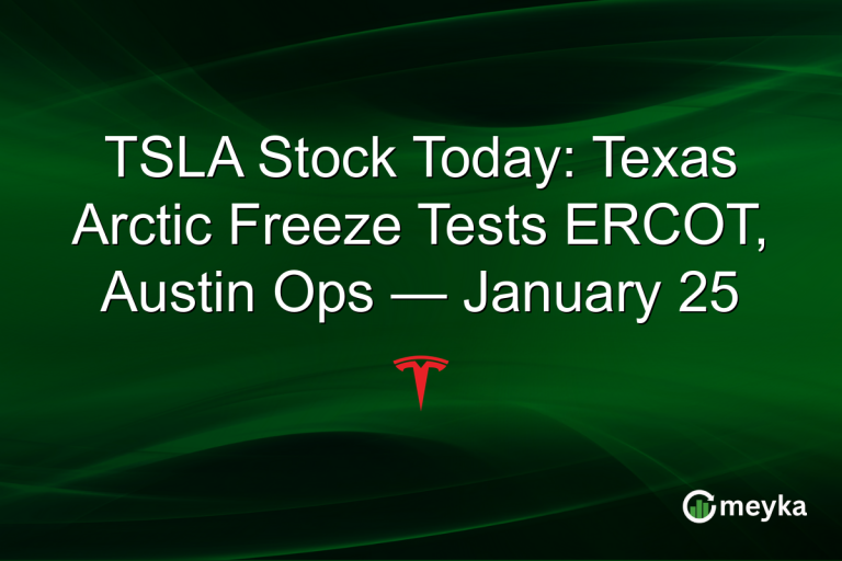 TSLA Stock Today: Texas Arctic Freeze Tests ERCOT, Austin Ops — January 25