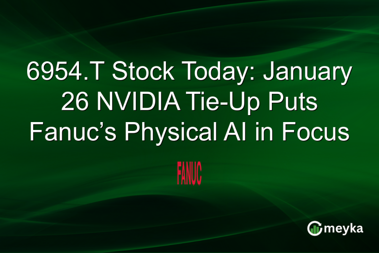 6954.T Stock Today: January 26 NVIDIA Tie-Up Puts Fanuc’s Physical AI in Focus