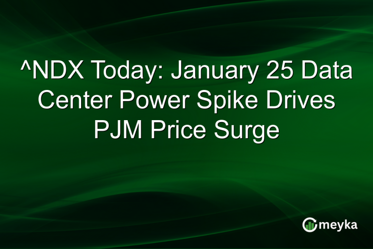 ^NDX Today: January 25 Data Center Power Spike Drives PJM Price Surge