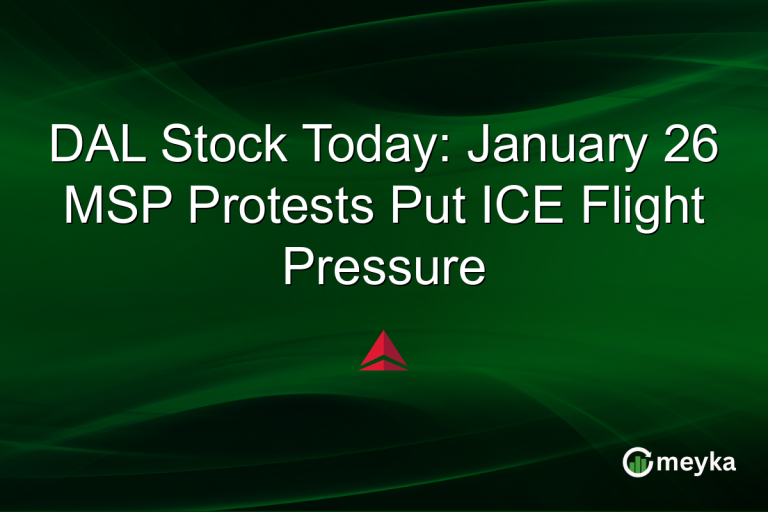 DAL Stock Today: January 26 MSP Protests Put ICE Flight Pressure