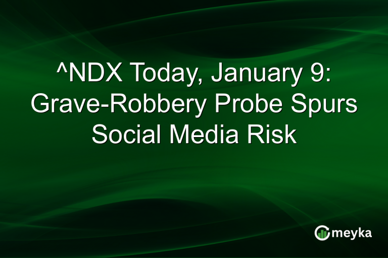 ^NDX Today, January 9: Grave-Robbery Probe Spurs Social Media Risk