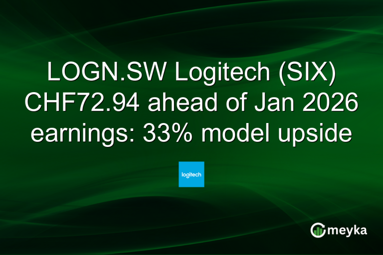 LOGN.SW Logitech (SIX) CHF72.94 ahead of Jan 2026 earnings: 33% model upside