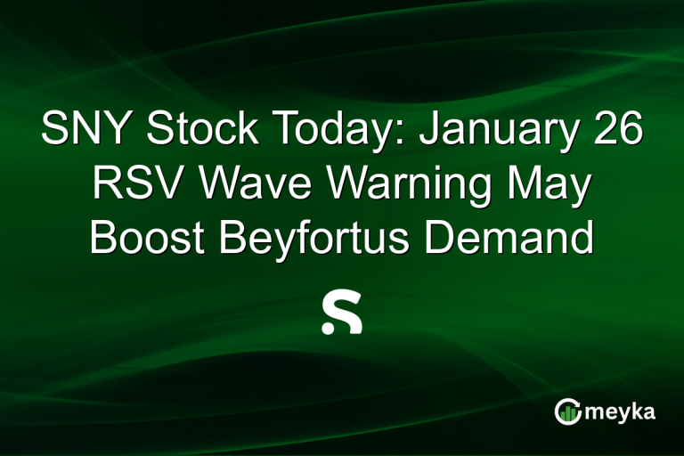 SNY Stock Today: January 26 RSV Wave Warning May Boost Beyfortus Demand
