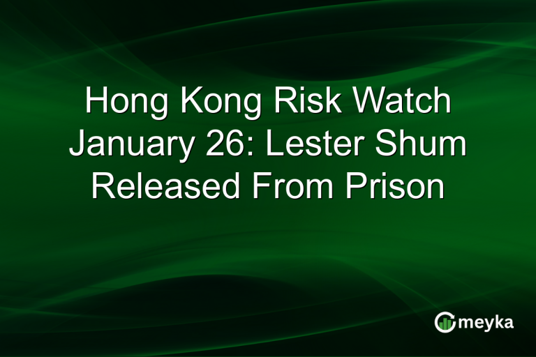 Hong Kong Risk Watch January 26: Lester Shum Released From Prison