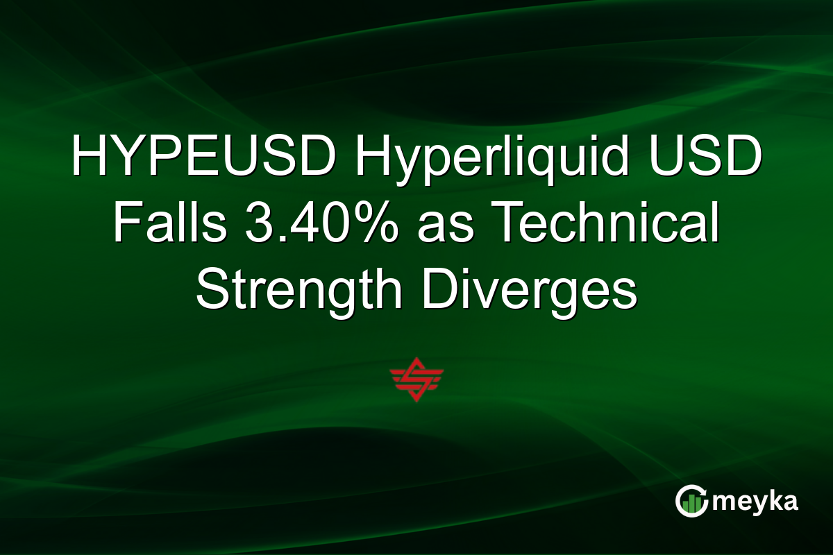 HYPEUSD Hyperliquid USD Falls 3.40% as Technical Strength Diverges