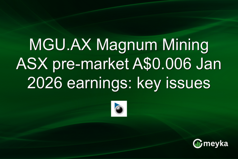 MGU.AX Magnum Mining ASX pre-market A$0.006 Jan 2026 earnings: key issues