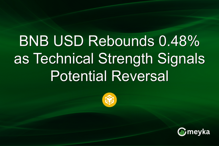 BNB USD Rebounds 0.48% as Technical Strength Signals Potential Reversal