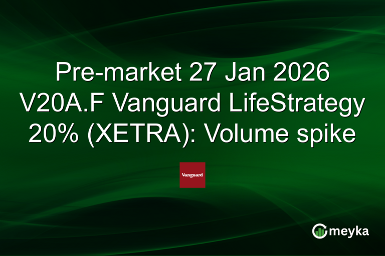 Pre-market 27 Jan 2026 V20A.F Vanguard LifeStrategy 20% (XETRA): Volume spike