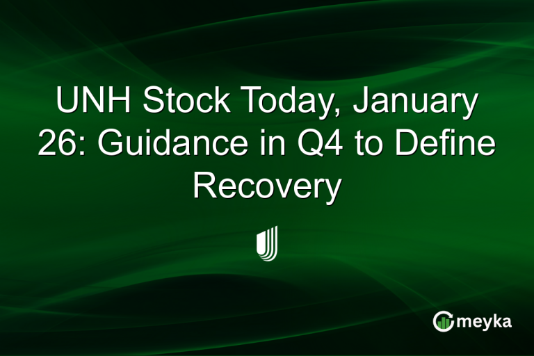 UNH Stock Today, January 26: Guidance in Q4 to Define Recovery