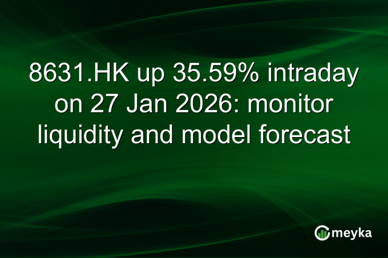 8631.HK up 35.59% intraday on 27 Jan 2026: monitor liquidity and model forecast