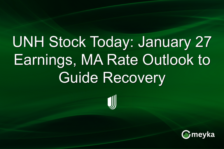 UNH Stock Today: January 27 Earnings, MA Rate Outlook to Guide Recovery