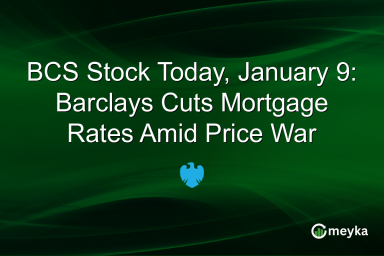 BCS Stock Today, January 9: Barclays Cuts Mortgage Rates Amid Price War