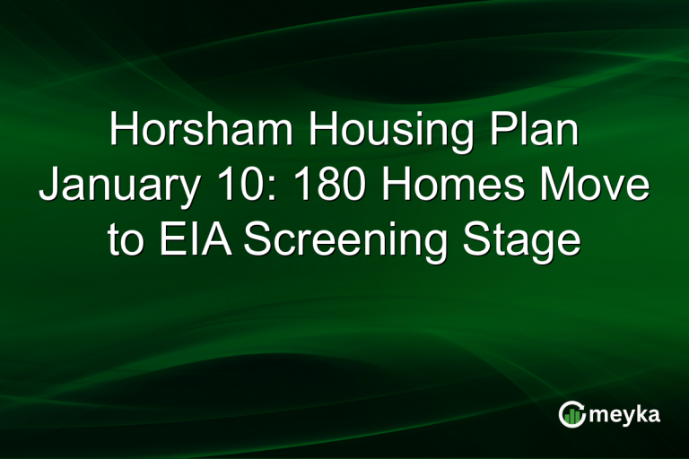 Horsham Housing Plan January 10: 180 Homes Move to EIA Screening Stage
