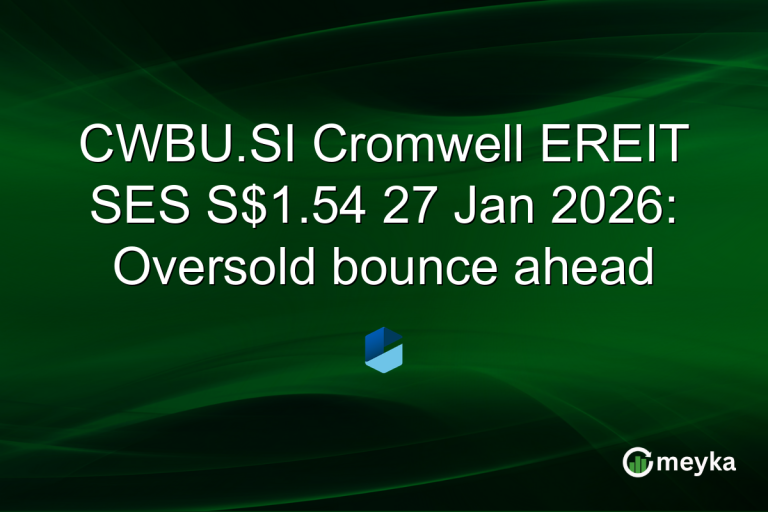 CWBU.SI Cromwell EREIT SES S$1.54 27 Jan 2026: Oversold bounce ahead
