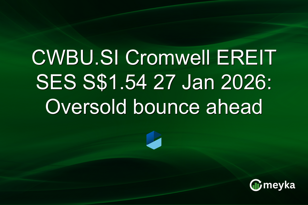 CWBU.SI Cromwell EREIT SES S$1.54 27 Jan 2026: Oversold bounce ahead