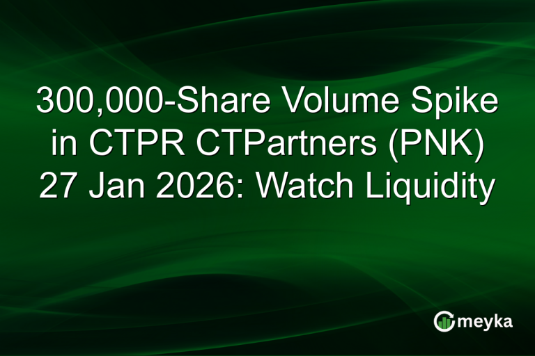 300,000-Share Volume Spike in CTPR CTPartners (PNK) 27 Jan 2026: Watch Liquidity