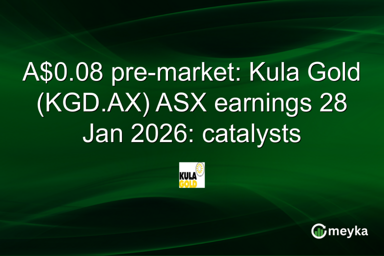 A$0.08 pre-market: Kula Gold (KGD.AX) ASX earnings 28 Jan 2026: catalysts