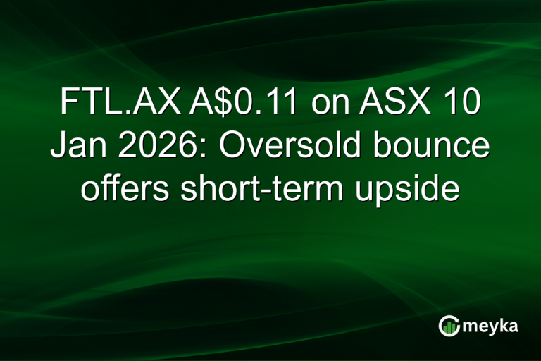 FTL.AX A$0.11 on ASX 10 Jan 2026: Oversold bounce offers short-term upside