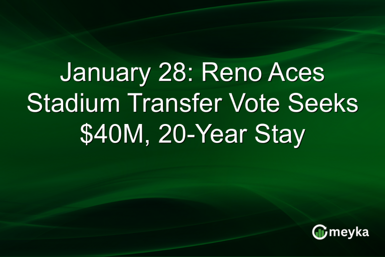 January 28: Reno Aces Stadium Transfer Vote Seeks $40M, 20-Year Stay