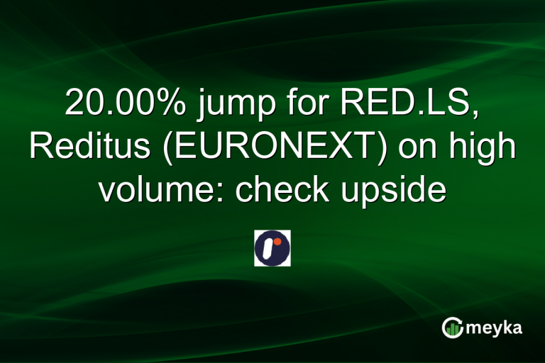 20.00% jump for RED.LS, Reditus (EURONEXT) on high volume: check upside