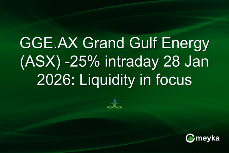 GGE.AX Grand Gulf Energy (ASX) -25% intraday 28 Jan 2026: Liquidity in focus