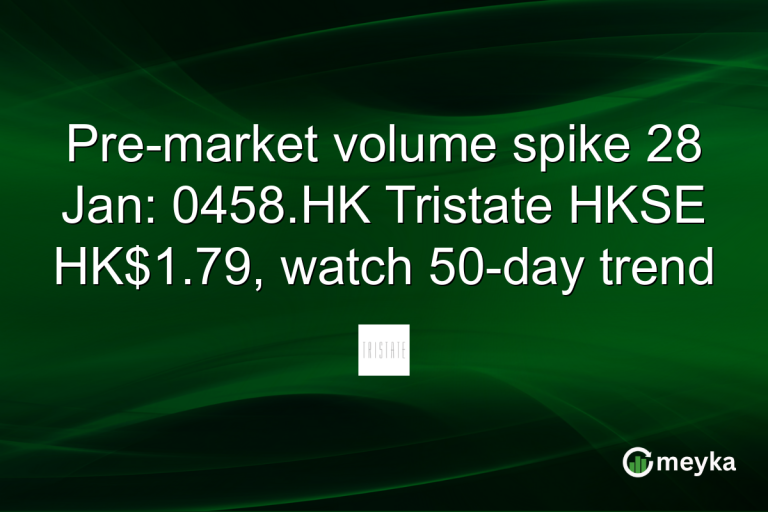 Pre-market volume spike 28 Jan: 0458.HK Tristate HKSE HK$1.79, watch 50-day trend