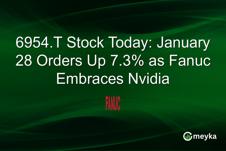 6954.T Stock Today: January 28 Orders Up 7.3% as Fanuc Embraces Nvidia