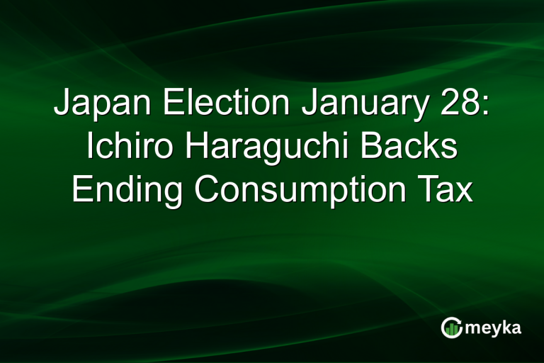 Japan Election January 28: Ichiro Haraguchi Backs Ending Consumption Tax