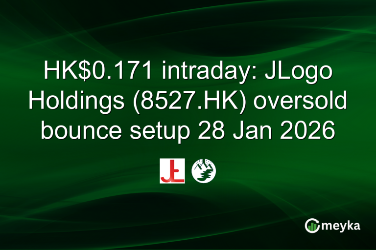 HK$0.171 intraday: JLogo Holdings (8527.HK) oversold bounce setup 28 Jan 2026