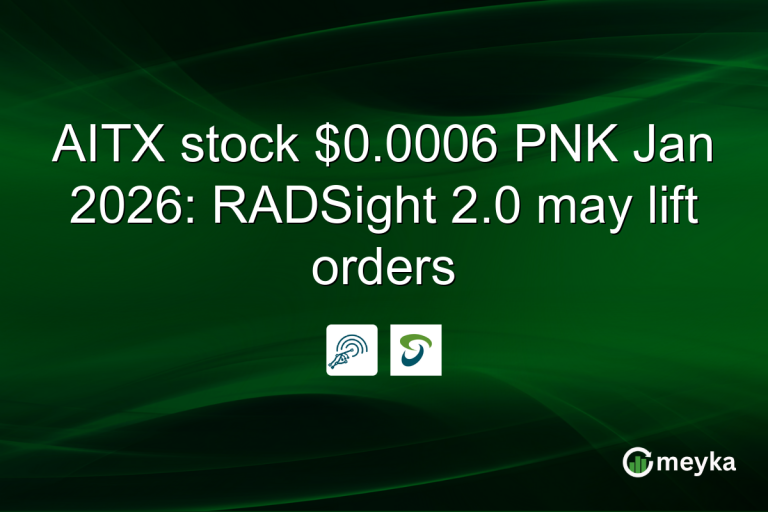 AITX stock $0.0006 PNK Jan 2026: RADSight 2.0 may lift orders