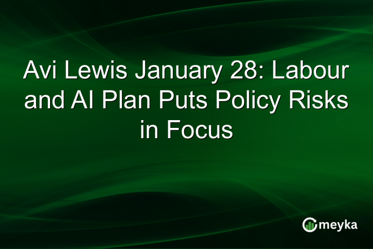 Avi Lewis January 28: Labour and AI Plan Puts Policy Risks in Focus