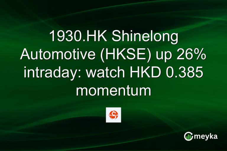 1930.HK Shinelong Automotive (HKSE) up 26% intraday: watch HKD 0.385 momentum