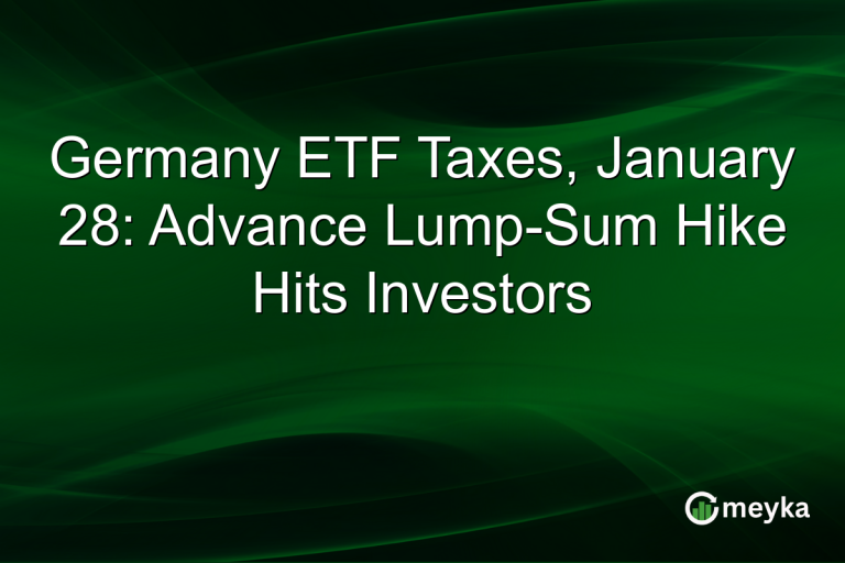 Germany ETF Taxes, January 28: Advance Lump-Sum Hike Hits Investors