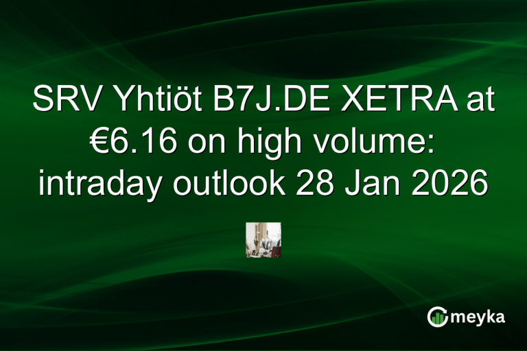 SRV Yhtiöt B7J.DE XETRA at €6.16 on high volume: intraday outlook 28 Jan 2026