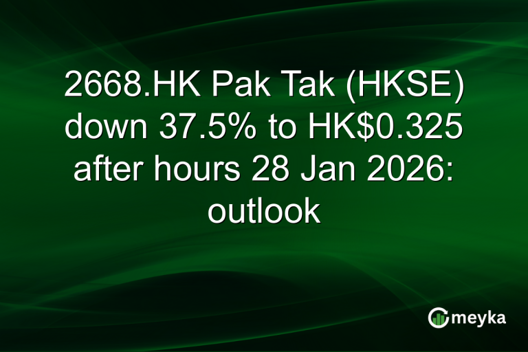 2668.HK Pak Tak (HKSE) down 37.5% to HK$0.325 after hours 28 Jan 2026: outlook