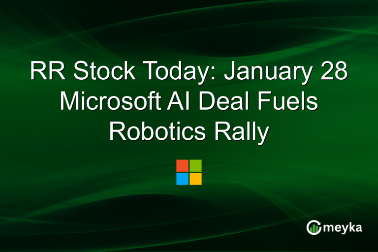 RR Stock Today: January 28 Microsoft AI Deal Fuels Robotics Rally