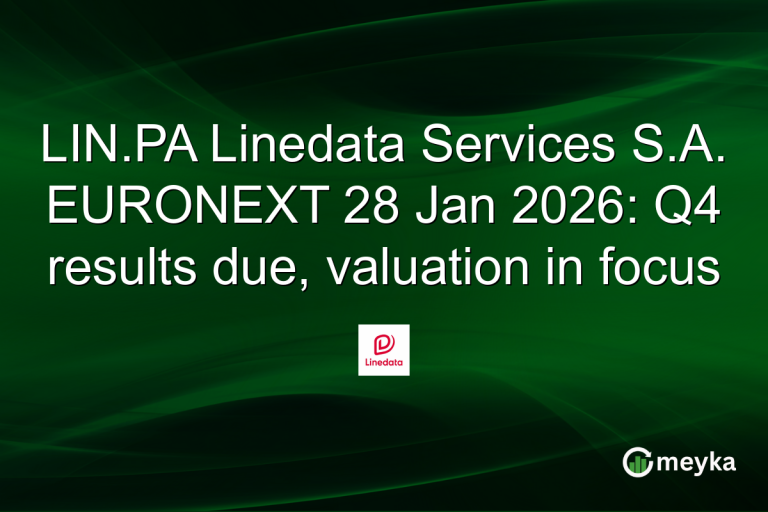LIN.PA Linedata Services S.A. EURONEXT 28 Jan 2026: Q4 results due, valuation in focus