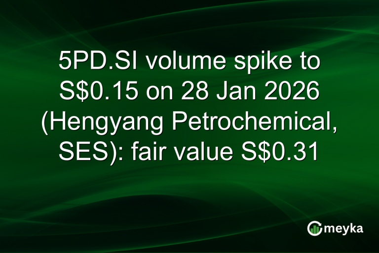 5PD.SI volume spike to S$0.15 on 28 Jan 2026 (Hengyang Petrochemical, SES): fair value S$0.31