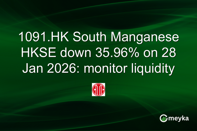 1091.HK South Manganese HKSE down 35.96% on 28 Jan 2026: monitor liquidity