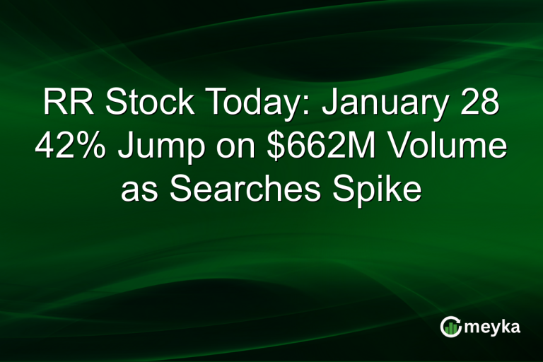 RR Stock Today: January 28 42% Jump on $662M Volume as Searches Spike