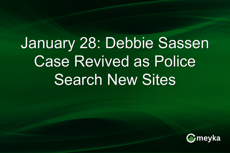 January 28: Debbie Sassen Case Revived as Police Search New Sites