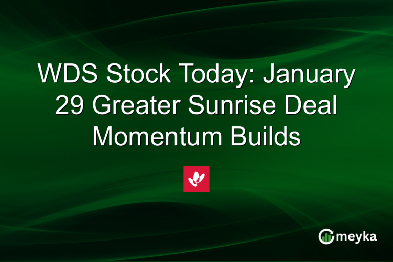 WDS Stock Today: January 29 Greater Sunrise Deal Momentum Builds
