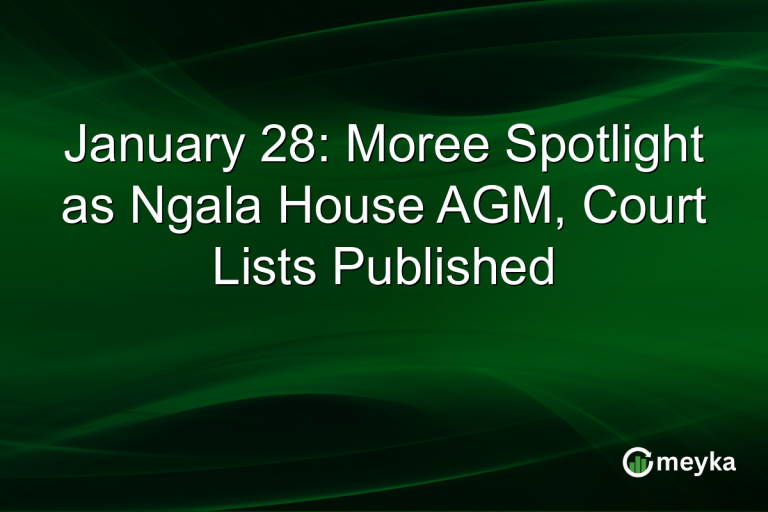 January 28: Moree Spotlight as Ngala House AGM, Court Lists Published