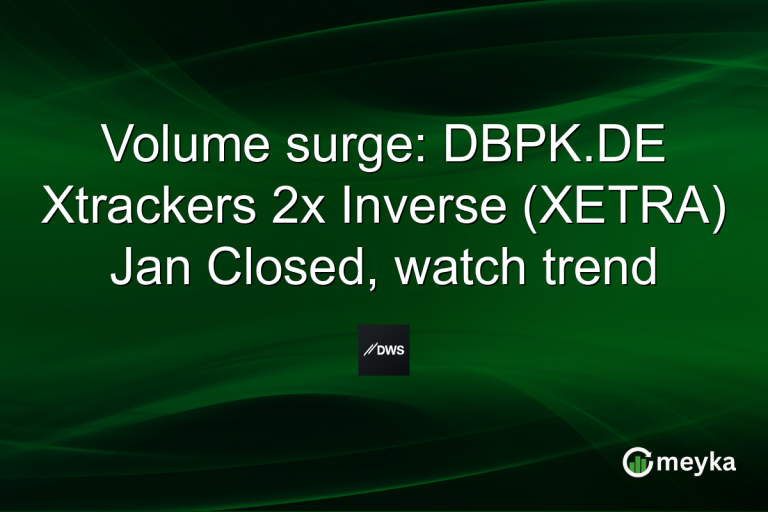 Volume surge: DBPK.DE Xtrackers 2x Inverse (XETRA) Jan Closed, watch trend