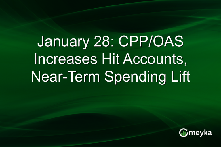 January 28: CPP/OAS Increases Hit Accounts, Near-Term Spending Lift